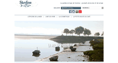 Desktop Screenshot of la-sardine.com